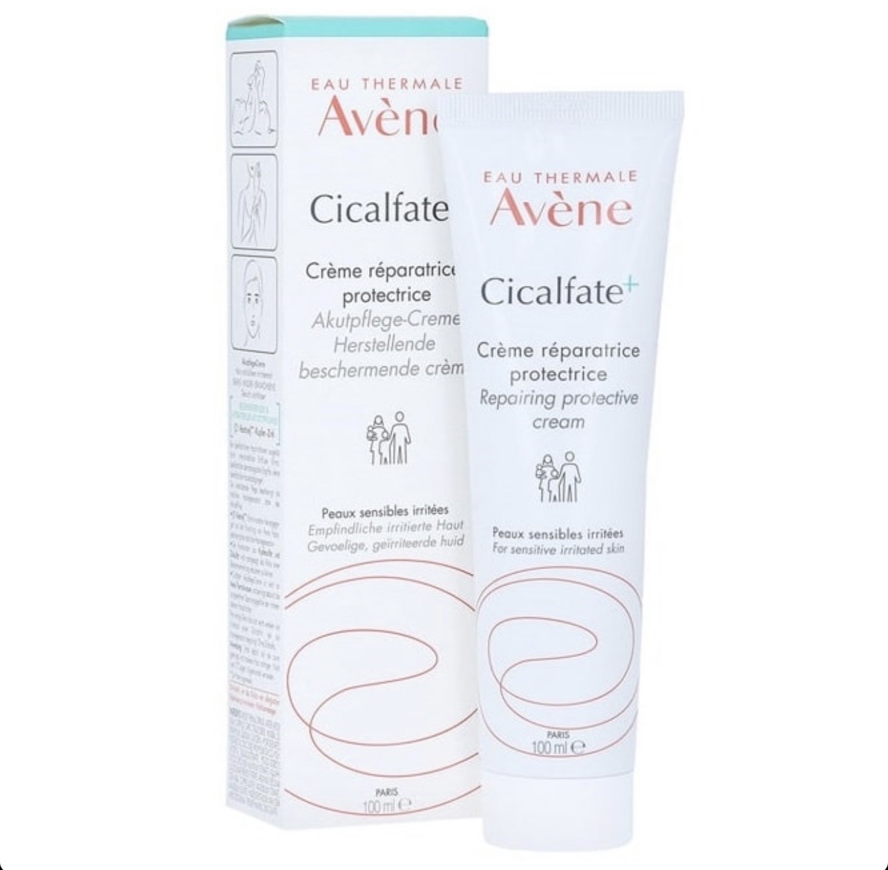 کرم ترمیم کننده سیکالفیت اون Avene مدل Cicalfate Plus حجم 100 میل