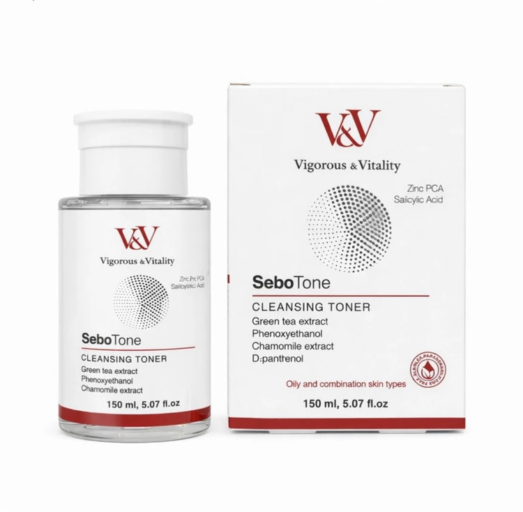 تونر پاککننده سبوتون V&V مدل SeboTone