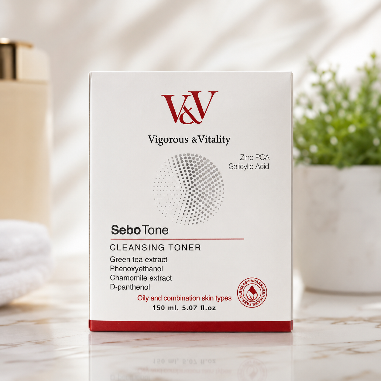 تونر پاک‌کننده سبوتون V&V مدل SeboTone