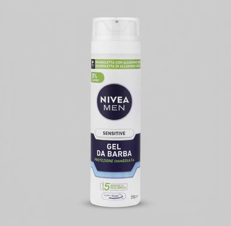 ژل اصلاح نیوآ مدل Sensitive حجم 200 میلیلیتر