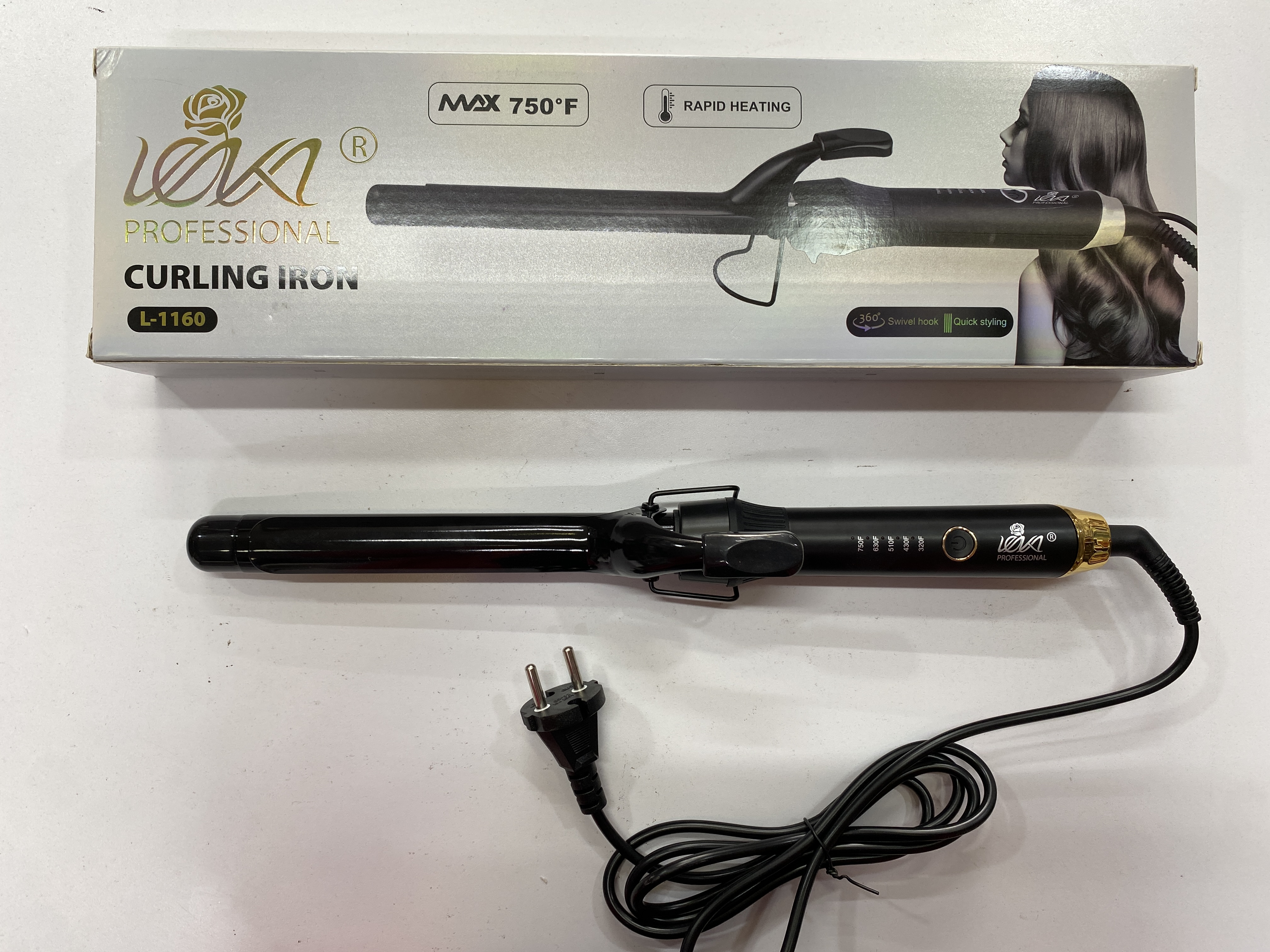 بابلیس حرفه ای لنکا(LENKA) مدل L-116۰ (سایز ۲۵میلی متر)